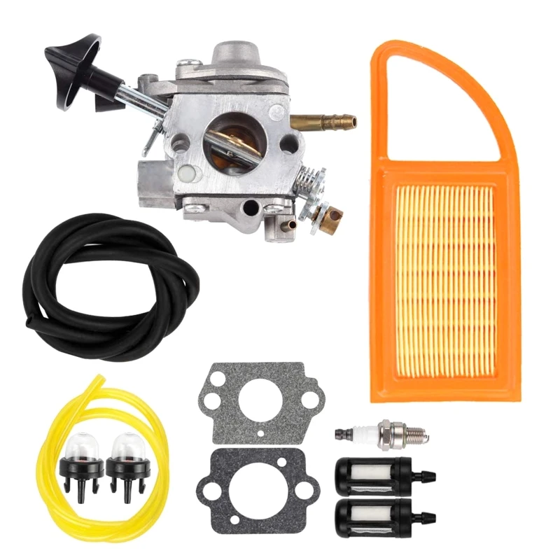 Carburetor Air Fuel Filter Kit For Stihl BR600 BR550 BR500 Backpack Blower 