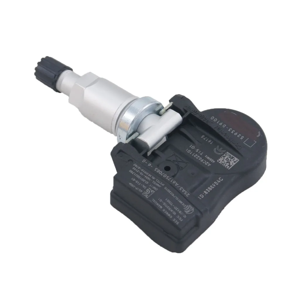1 шт. TPMS датчик давления в шинах для Genesis G90 hyundai Elantra/Ioniq/Kona/Santa 17-18 Kia Cadenza Sportage OEM 52933-D9100