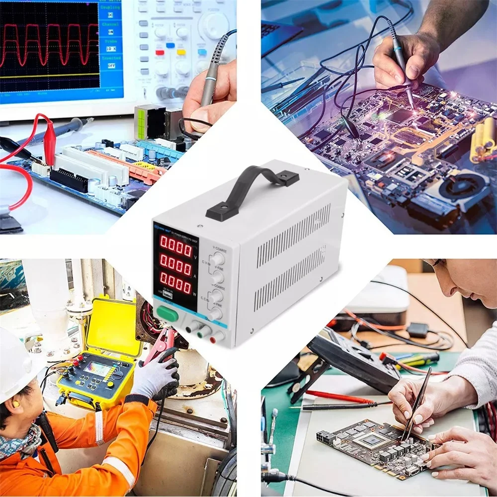 LONG WEI PS-305DF регулируемый светодиодный цифровой Дисплей 110 V/220 V 30V 5A DC Питание переключения регулируется USB Питание