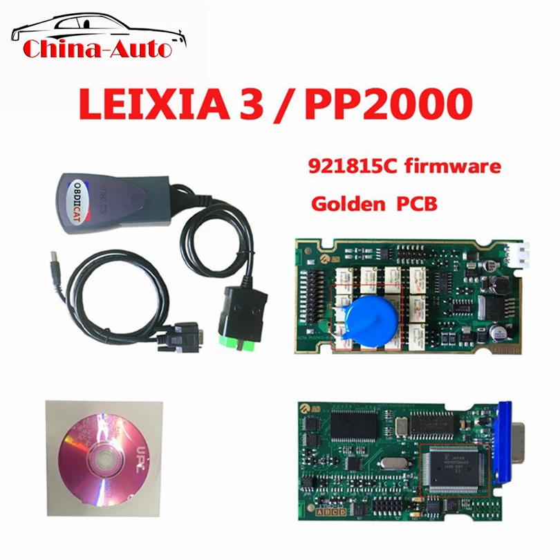 5pcs/lot Newest V7.83 Golden PCB with Serial 921815C firmware Lexia3 diagnostic tool PP2000 V25 Diagbox Tool | Автомобили и