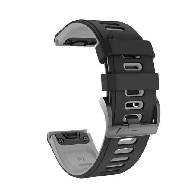 22 26mm Silicone Leather Smart Watch Strap For Garmin Fenix 6X 6Pro 5X 5 Plus 3HR 935 7X 7 Bracelet QuickFit Wristband Accessory26 22mm Watchband For Garmin Fenix 6 6X Pro 5 5X Plus 3HR Silicone Band Fenix6 Fenix5 Watch Quick Release Easyfit Wrist StrapWatch Strap For Garmin Fenix 5 6 5 Plus 6 Pro/Forerunner 935 GPS Quick-Release With Stylish Sports Silicone Wrist Strap26 22 20mm Watchband For Garmin Fenix 6 6X Pro 5 5X Plus 3HR Silicone Band Fenix6 Fenix5 Watch Quick Release Easyfit Wrist Strap 