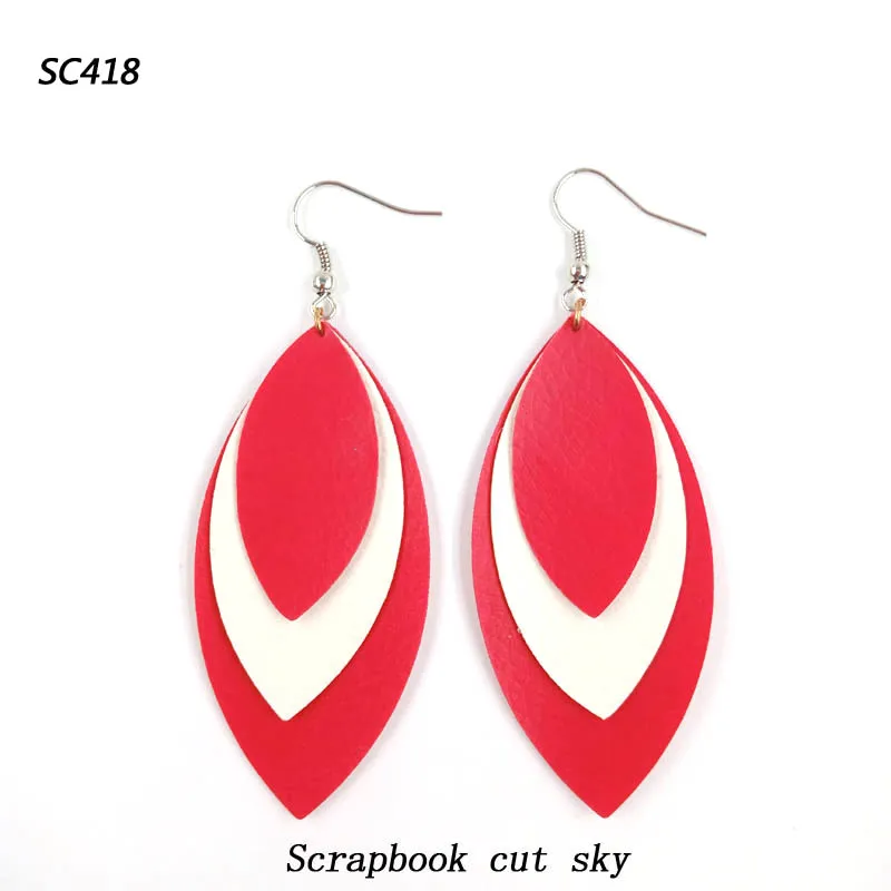 

Scrapbook Cut Sky eardrop-17wooden die/cutting tool die/ Scrapbook mold/SC418
