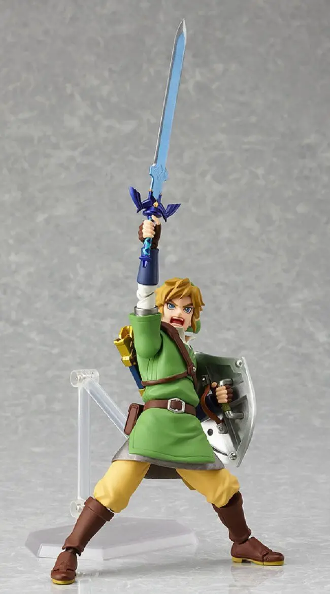 

Anime Figma153 # Link Zelda Legend Sky Sword of Link Mobile Garage Kit Model