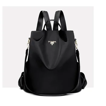 

Oxford cloth women backpack waterproof Shoulders Bag large capacity travel bags Anti theft bags Bag opening at back