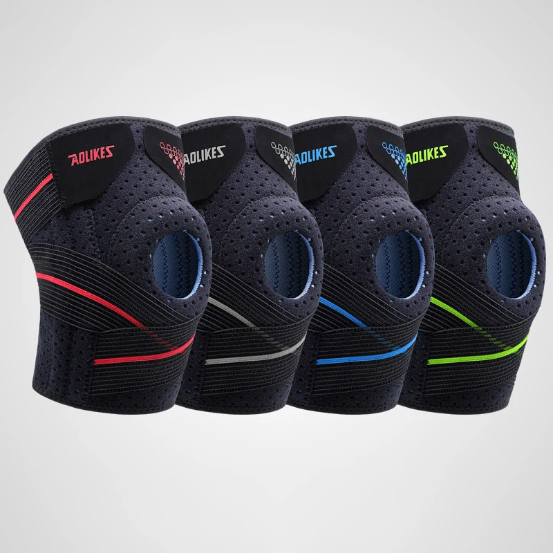 

1pcs Knee Pad Pad Sleeve Thermal Knit Compression Leg Support Bandage Protector Outdoor Sport Running Football Protector
