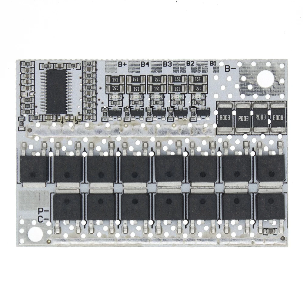 High-Capacity Lithium Battery Charger with Balance and Protection Board - Supports 25A to 100A