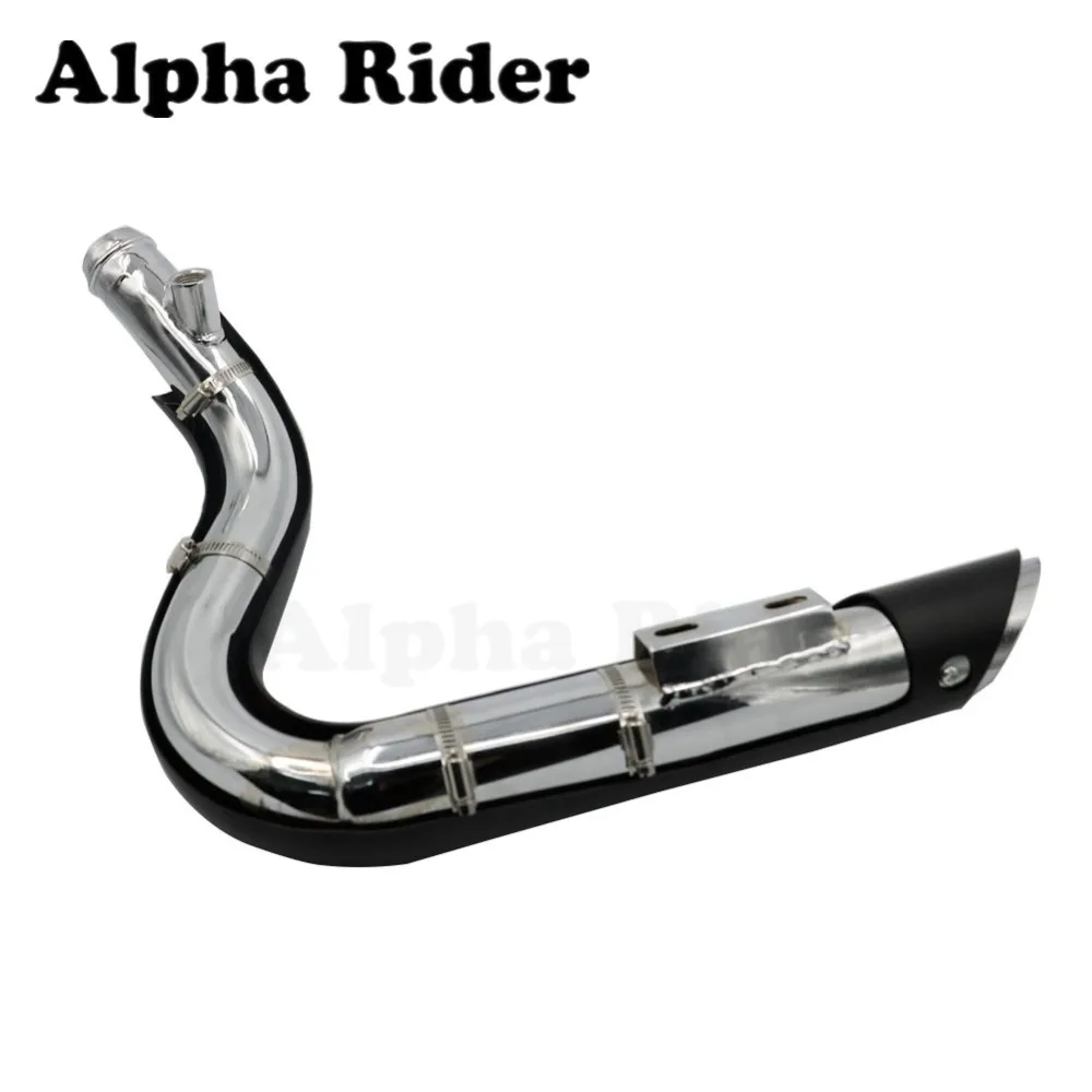 Для Harley Sportster Утюг XL883 XL1200 04-13 shortshots в шахматном порядке выхлопной трубы 2005 2006 2007 2008 2009 2010 2011 2012 2013