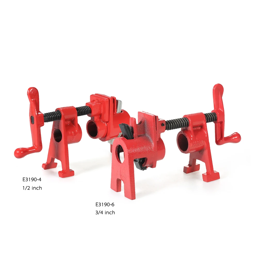 

Hot 3/4 inch Heavy Duty H Style fixing Pipe Clamp Woodworking Wood Gluing Pipe Clamps Tool clamps for woodworking