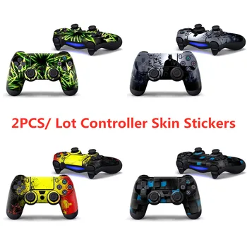 

2pcs/set Game Cover Protector Vinyl Full Set Sticker for PS4 Controllers