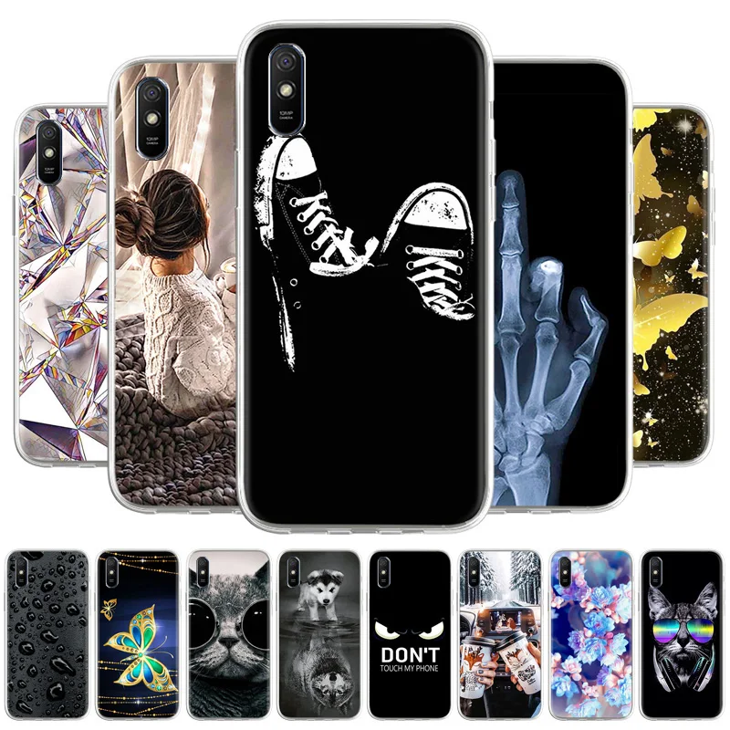 Case For Xiaomi Redmi 9A Case For Xiaomi Redmi 9i 9A Soft TPU Phone Cover On Redmi9A 9i 9 A 9i Anti-dust Silicone Bumper Fundas