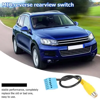 

Passat Plastic+Metal Rear View Camera Cable Adapter Replacement for Volkswagen Stable Performance Carry Around Convenient