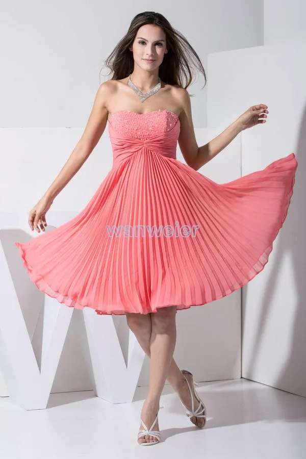 Vestidos de festa Бисероплетение на заказ сексуальный лиф сердечком с блестками платья шифон длиной до колена вечерние платья для выпускного вечера Платья для подружек невесты