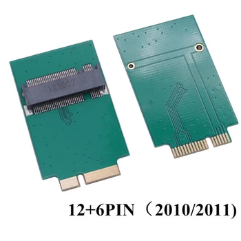 

M.2 NGFF SSD A 12 + 6 Pin Adapter Board For MacBook Air 2010 2011 A1370 A1369