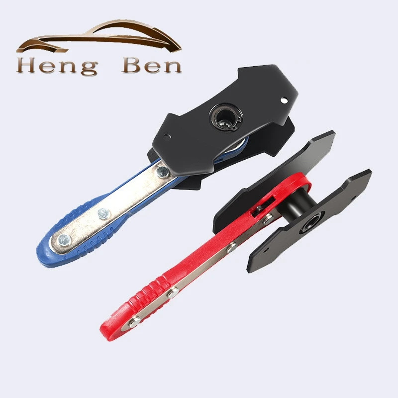 Car Ratchet Brake Piston Wrench Spreader Caliper Pad Install Tool Press Portable