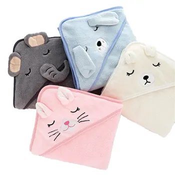 

Baby Hooded Towels Super Soft Bath Towel Warm Sleeping Swaddle Wrap for Infant Boys Girls Baby Warm Wrap Birth Gift Hug Blanket