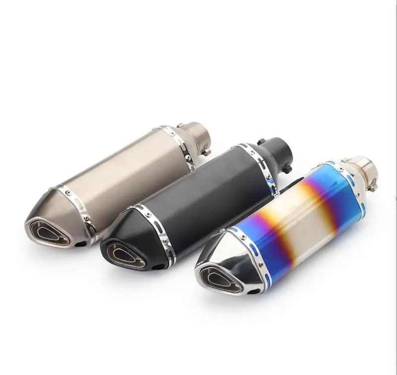 Универсальный Akrapovic выхлопной мотоцикл глушитель Escape Moto с DB Killer выхлопные системы для Honda Benelli MSX125 MAX