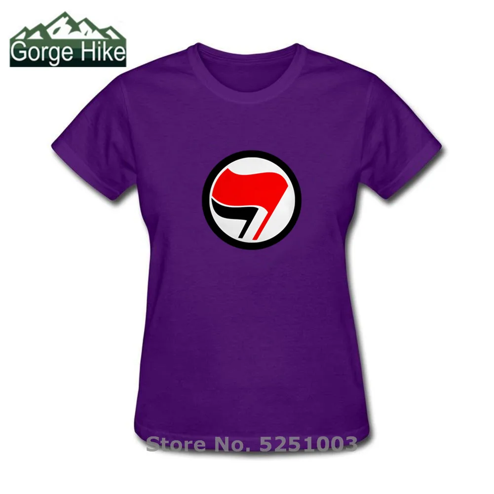 High Quality Personalized Hipster Women Short Sleeve T Shirt 3d Print Antifascist Logo Antifa Flag No Fade Maiden T Shirt Hombre T Shirts Aliexpress