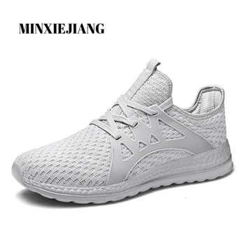 

Breathable men's sports shoes men's shoes adult white black gray high quality comfortable non-slip soft yarn men's shoes 2019new