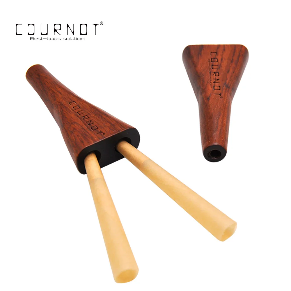 HORNET из натурального розового дерева двойной бочонок деревянные конусы держатель