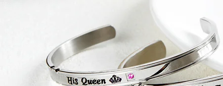 steel color women Модный брендовый браслет, пара браслетов из нержавеющей стали, Регулируемый Браслет-манжета для женщин и мужчин, браслет, роскошные романтические ювелирные изделия tif - Окраска металла: steel color women