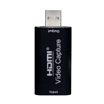 

HDMI Video Capture Card USB 2.0 HDMI Video Grabber Record Box Phone Game DVD Camcorder HD Camera Recording Live Streaming