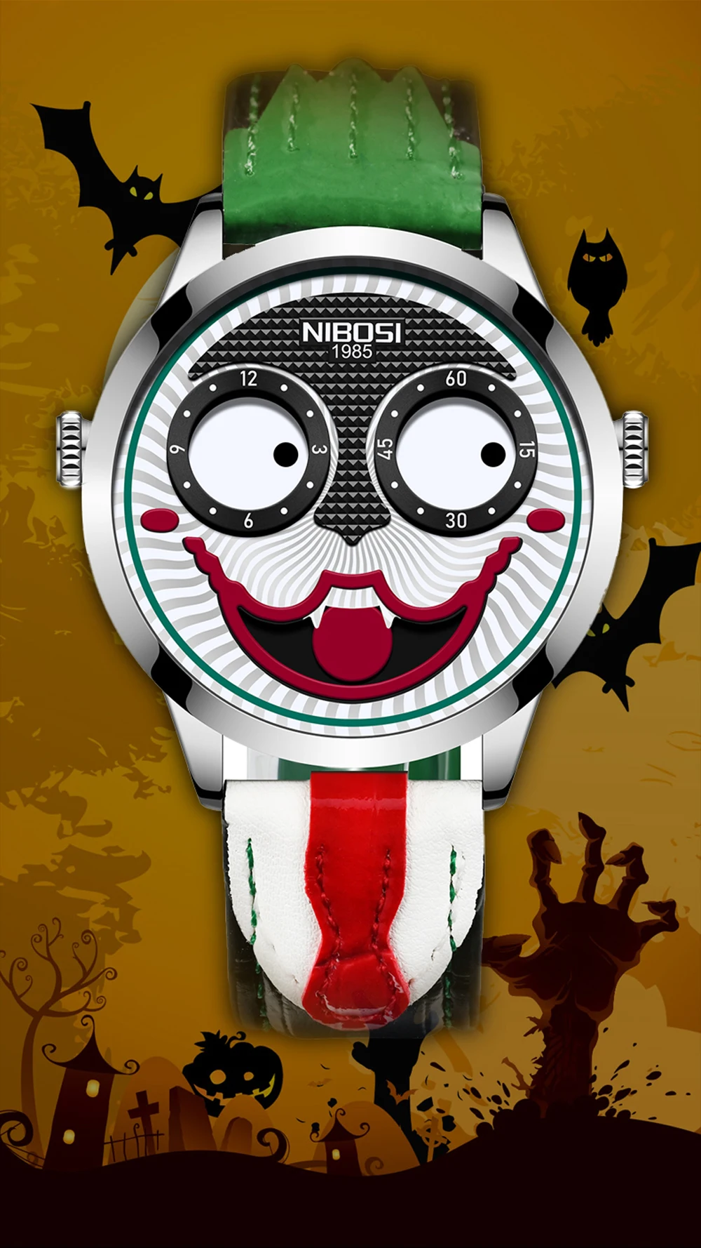 Joker Face Watch 2506 Nibosi
