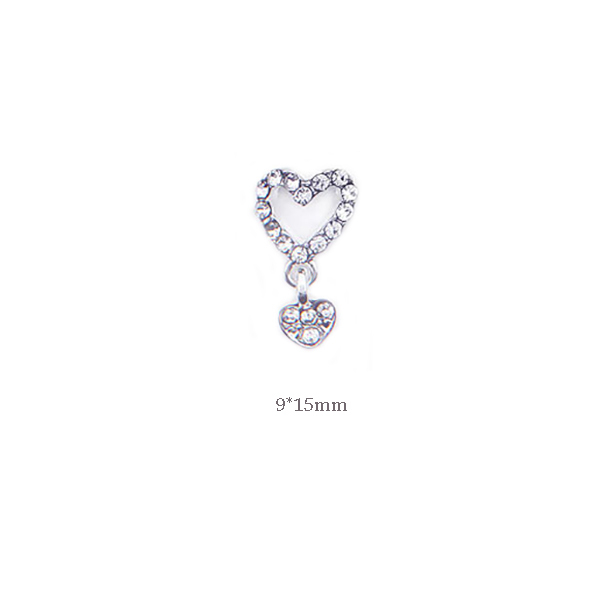 New Design Nail Art Pendants Charms Tassels AB Butterfly Magic Crown Diamonds Luxury Christ Angel Nail Dangle Ornaments 3D