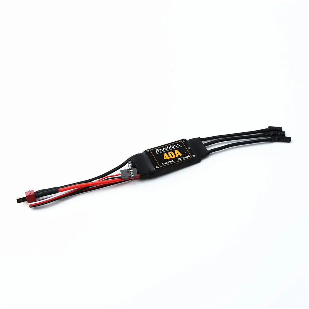 40A контроллер скорости бесщеточный Дрон ESC Вертолет FPV части мультикоптеры