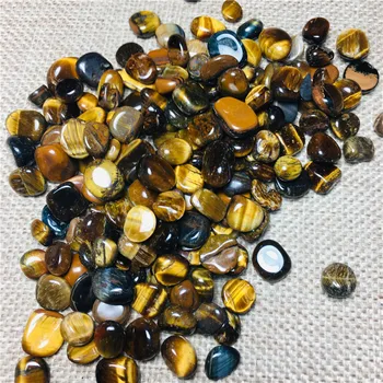 

100g tumbling gem Tiger's eye stone natural quartz mineral is used to heal chakras