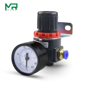 

AR2000 G1/4'Pneumatic Micro Air Pressure Regulator Air Filter Processing Unit Valve with Fitting