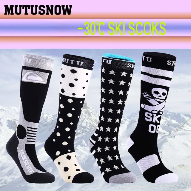 US $7.50 New Winter Warm Men and Women Thermal Ski Socks Outdoor Running Sports Snowboard Cycling Skiing Soc