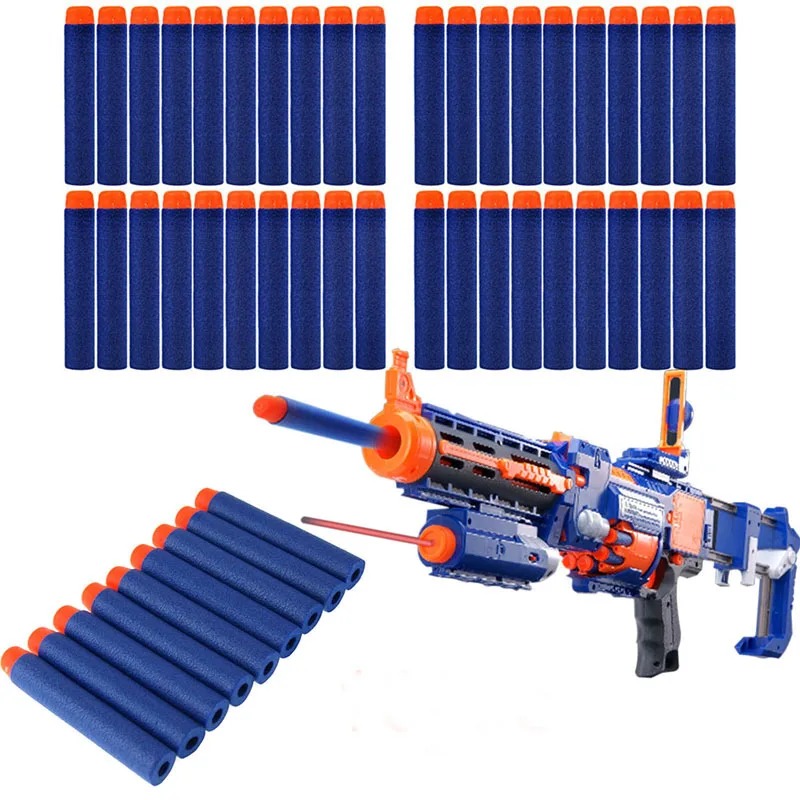 100 шт. Nerf пулями мягкими дырочку головы 7 2 см заправка игрушка дартс оружейные