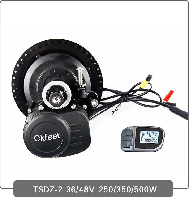 Flash Deal okfeet TSDZ-2 Mid drive Motor Inner Controller Replacement Electric Bicycle  Controller 250W/350W 500W  Motor Conversion Kit 1