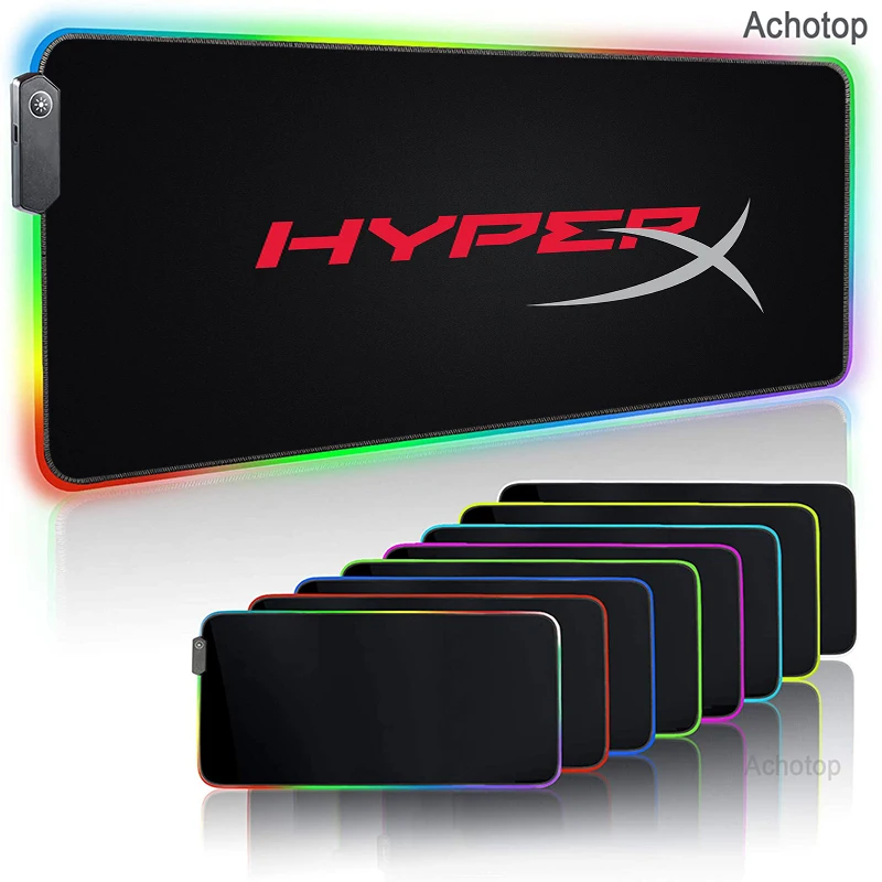 HyperX RGB Gaming Mouse Pad LED Soft Extra Extended Large Mousepad Gamer Anti-Slip Rubber Base XL PC Computer Keyboard Mouse Mat HyperX RGB Gaming Mouse Pad LED Soft Extra Extended Large Mousepad Gamer Anti-Slip Rubber Base XL PC Computer Keyboard Mouse Mat