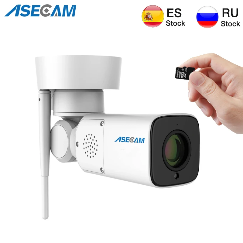 

New 1080P IP Camera Wifi Security Outdoor PTZ Auto Zoom Lens Varifocal Video Surveillance P2P Audio Microphone Wifi Camera