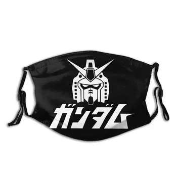 

Gundam Men Women Reusable Face Mask Anti Haze Dustproof Protection Cover Respirator Muffle Mask with Filters