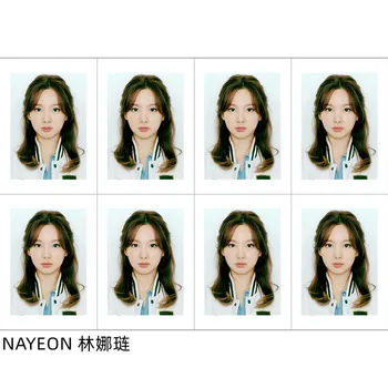 

Kpop TWICE Members University ID Photo Dahyun MoMo Collective Cards Photograph 1 Sheet