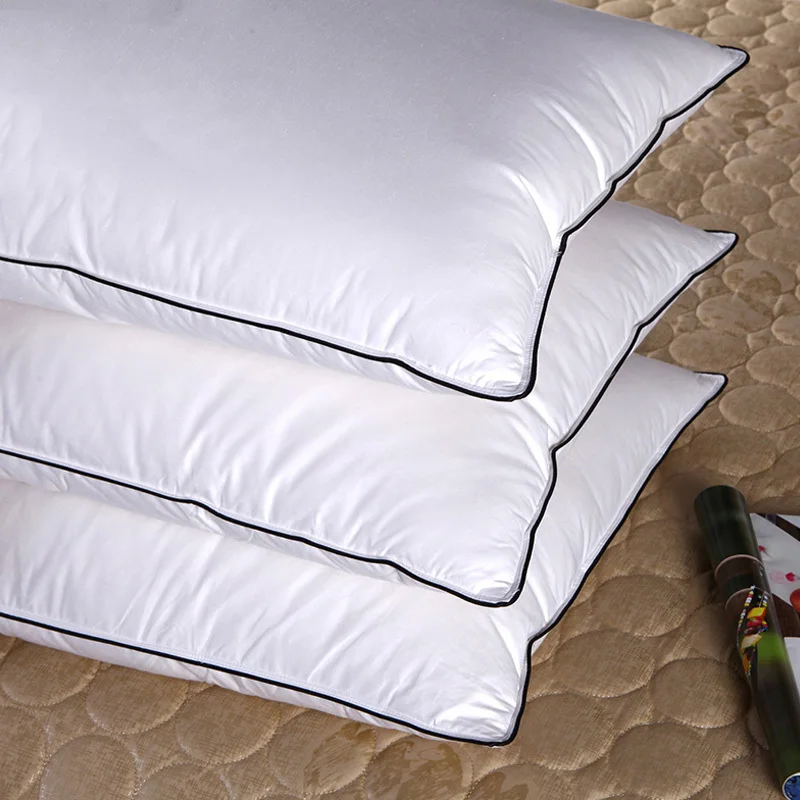 

Pillow Pillow A Pair Solo Singleton Adult Coupe Whole Head Hotel Rectangle Neck Protecting Pillow Cervical Vertebra Pillow