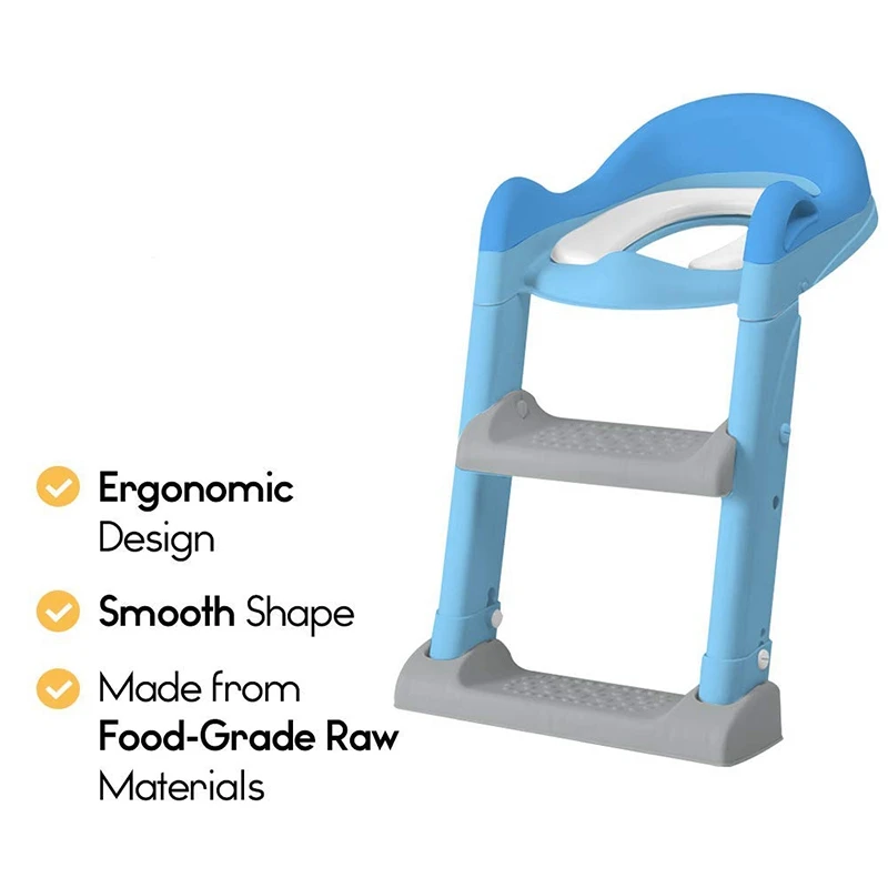 Тренировочное сиденье для горшка с регулируемой лестницей, детское лесенка для туалета с нескользящей лестницей для стула, тренировочная лестница для горшка, Pott
