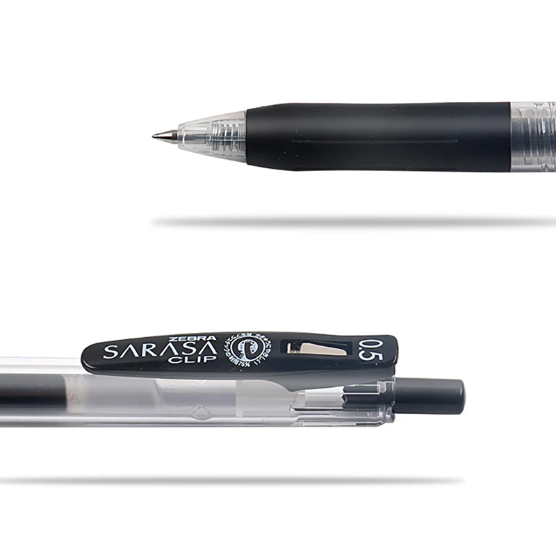 Цветная гелевая ручка Zebra JJ15 SARASA набор из 3/5/10 цветов 0 5 мм резиновая большой