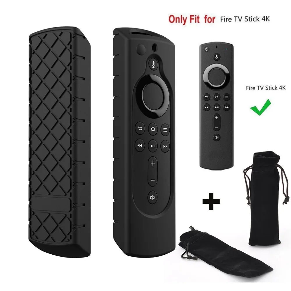 Для Amazon Fire tv Stick 4K tv Stick пульт дистанционного управления силиконовый чехол защитный чехол защитная оболочка#1223