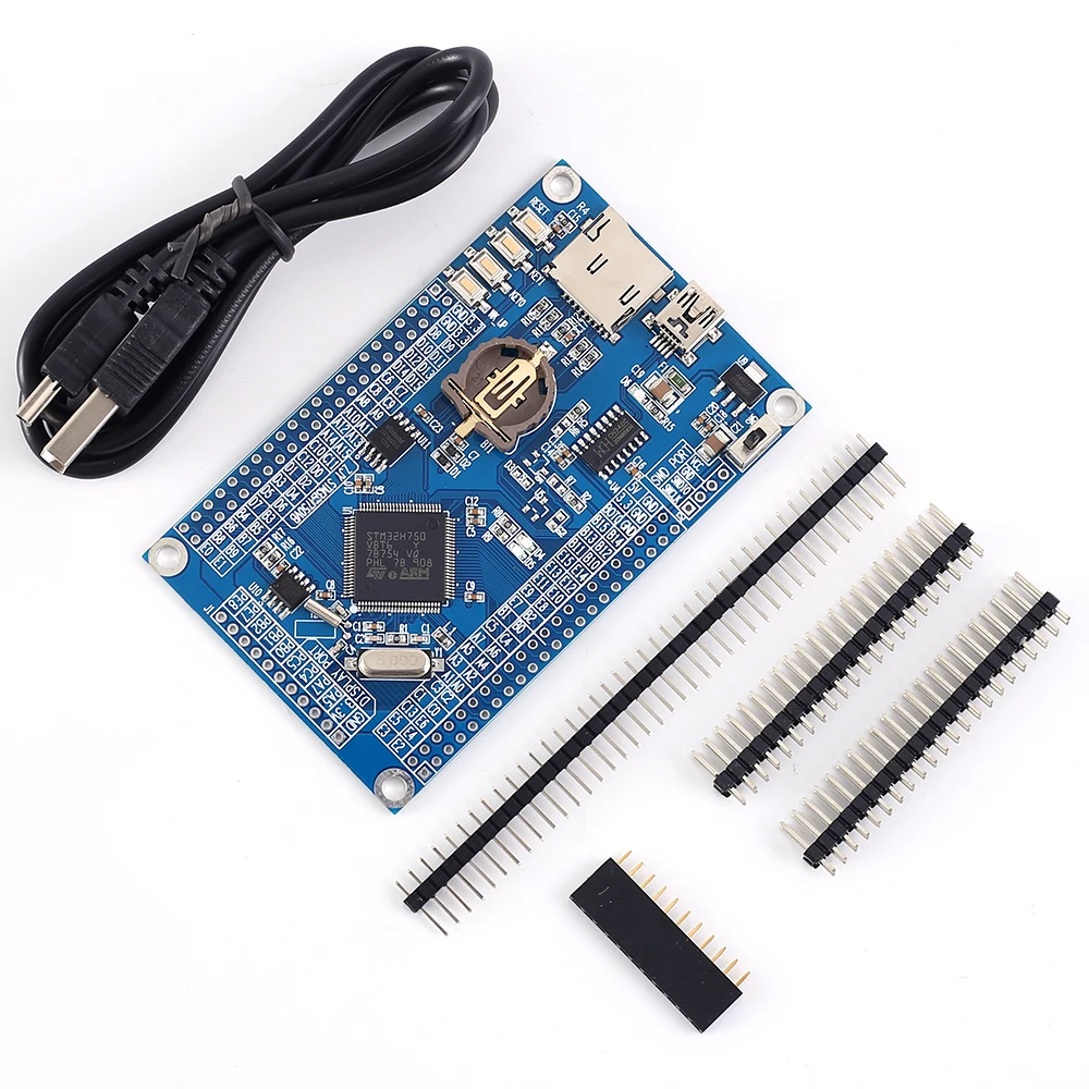 STM32H750VBT6 макетная плата ARM STM32H7 программируемый контроллер MCU STM32 Cortex-M7 системная плата