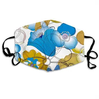 

BSARRE Mask Anti Dust Block Air Pollution Half Face Mouth Mask with Elastic Ear Loop