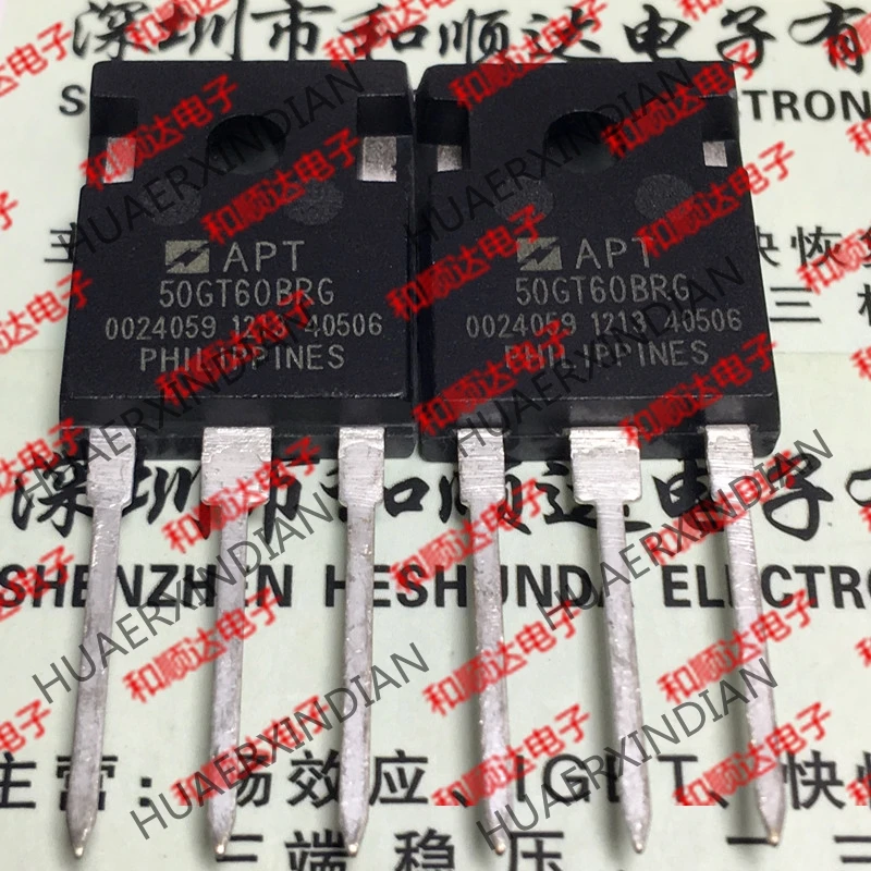 10 шт./лот новое и оригинальное APT50GT60BRG TO-247 IGBT 600V 52A