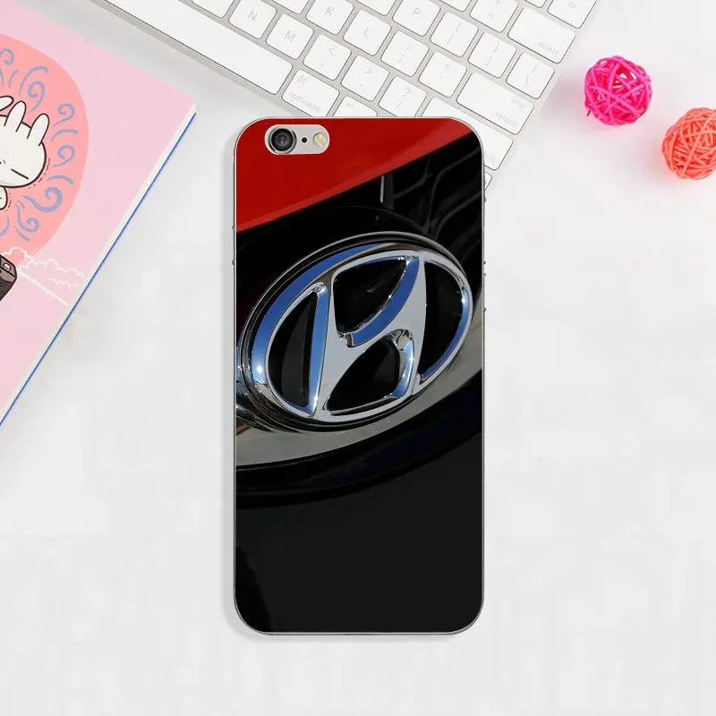image 5 Чехлы для мобильных телефонов из мягкого ТПУ с логотипом Hyundais для iPhone 4, 4S, SE, 5, 5S, 5C, 6, 6 S, 7 Plus, 8, 8 Plus, X, XS, XR, MAX, Capinha - Цвет: image 5