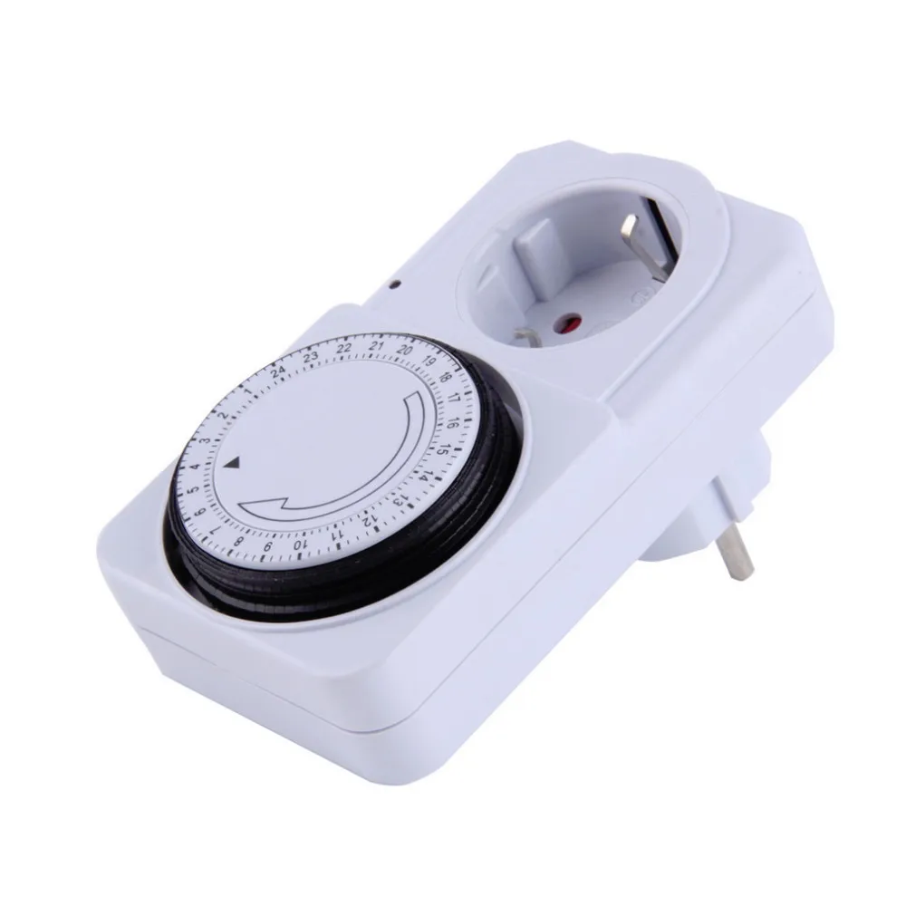 24 часа в сутки, экономящее энергию механический Электрический штекер таймер Мощность Переключатель ЕС plugworldwide