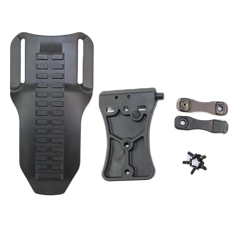 Belt loop Adapter QLS Быстрый замок отсоединения адаптер для Glock 17 19 кобура Платформа Регулируемый Rider пояс поясная петля весло принадлежности для охоты - Цвет: Belt loop Adapter