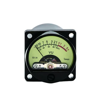 

SD39 Taiwan 500UV VU Meter with Warm Backlight Panel VU Meter for Pre-Amplifier
