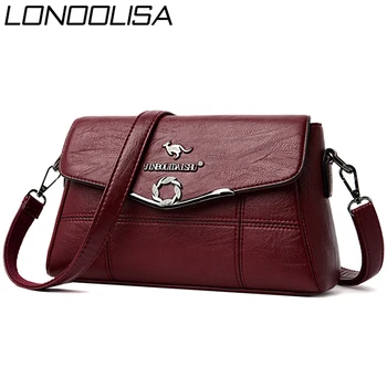 

Ladies Shoulder Crossbody Hand Bags for Women 2019 Flap Bag Purse Leather Luxury Handbags Women Bags Designer Sac Bolsa Feminina