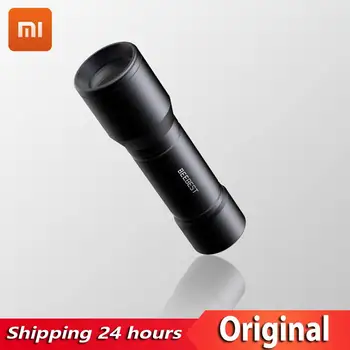 

Xiaomi mijia BEEBEST 130m Lightweight AAA EDC Flashlight From Xiaomi Youpin Waterproof SOS Portable Mini Torch